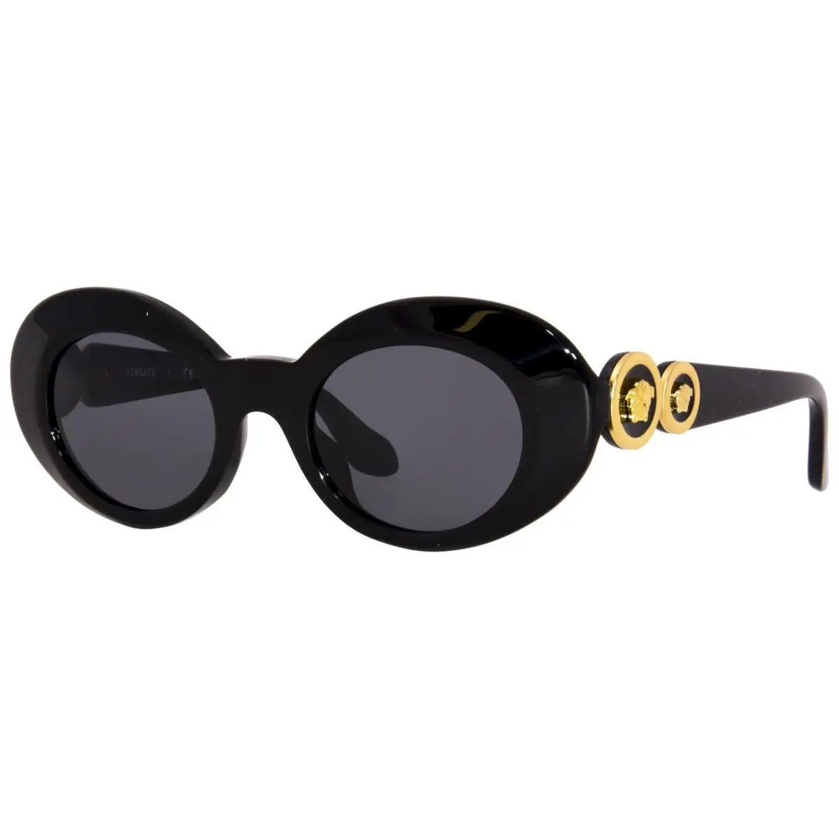 Versace VK4428U GB1/87 Sunglasses Youth Kids Girl`s Black/dark Grey Lenses 45mm