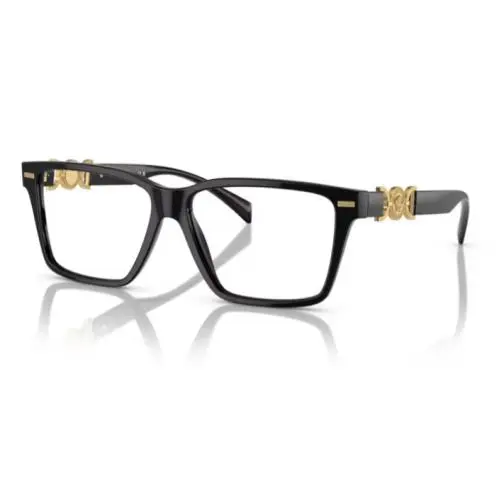 Versace 0VE3335 GB1 Black Rectangle 54mm Women`s Eyeglasses