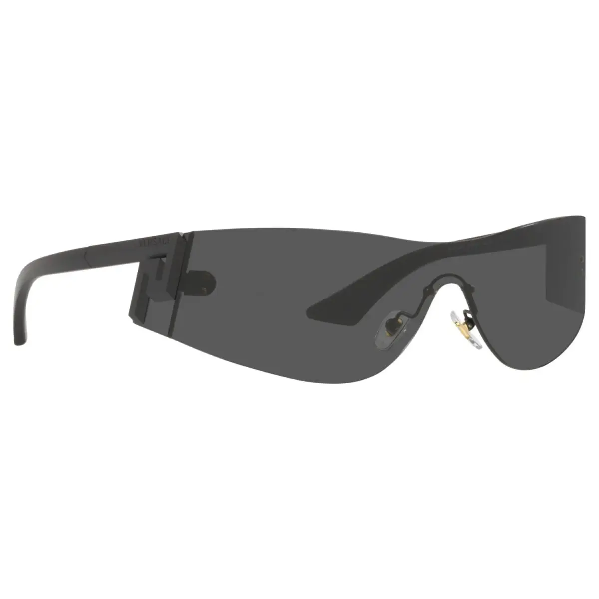 Versace VE2241 125687 Black-grey Sunglasses 43mm / /