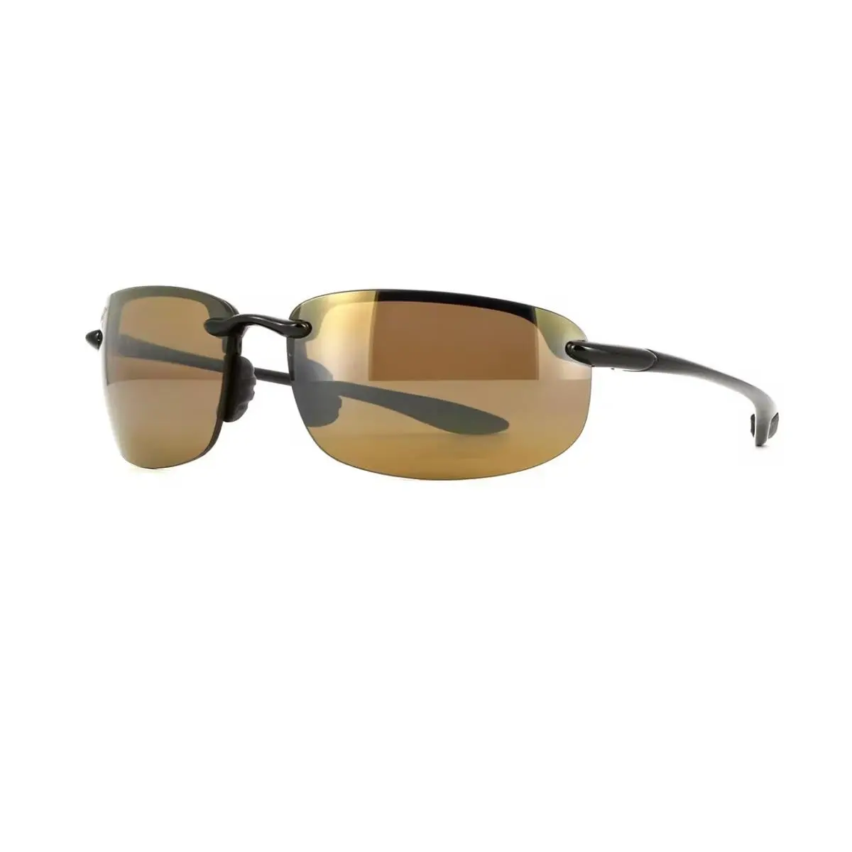 Maui Jim Ho`okipa Gloss Black Tortoise / Hcl Bronze Polarized Lens H407-02