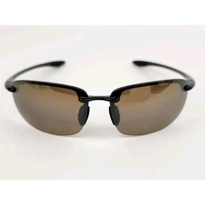Maui Jim Hookipa Gloss Black Polarized Hcl Bronze Lens Sunglass H407-02