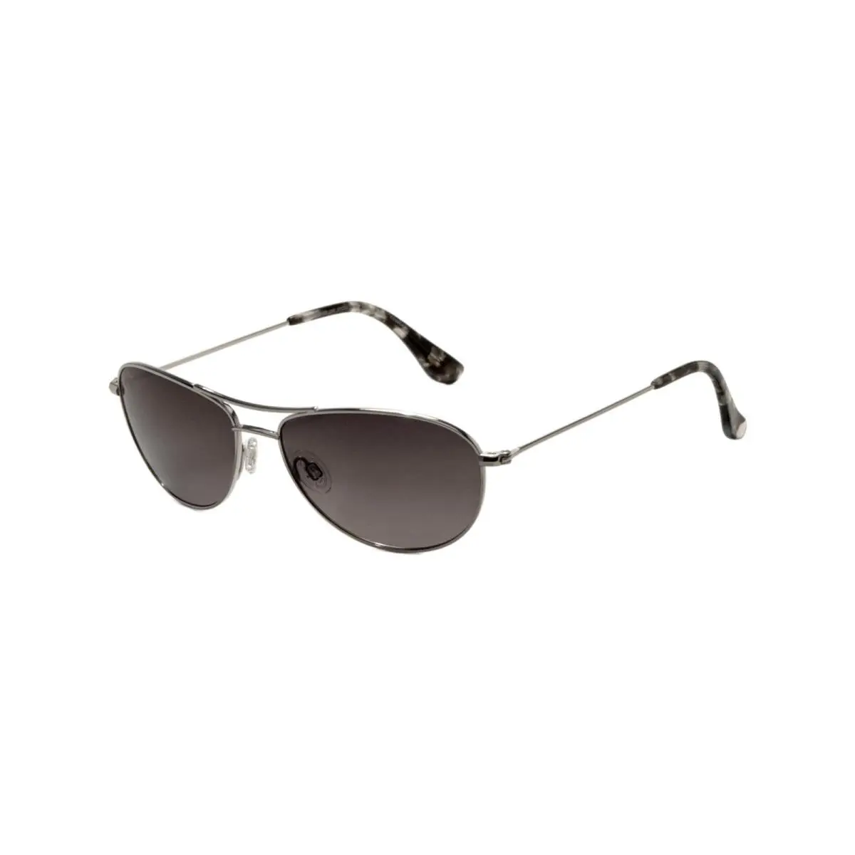 Maui Jim Women`s Baby Beach 56mm Silver Polarized Sunglasses MJ0245S-002