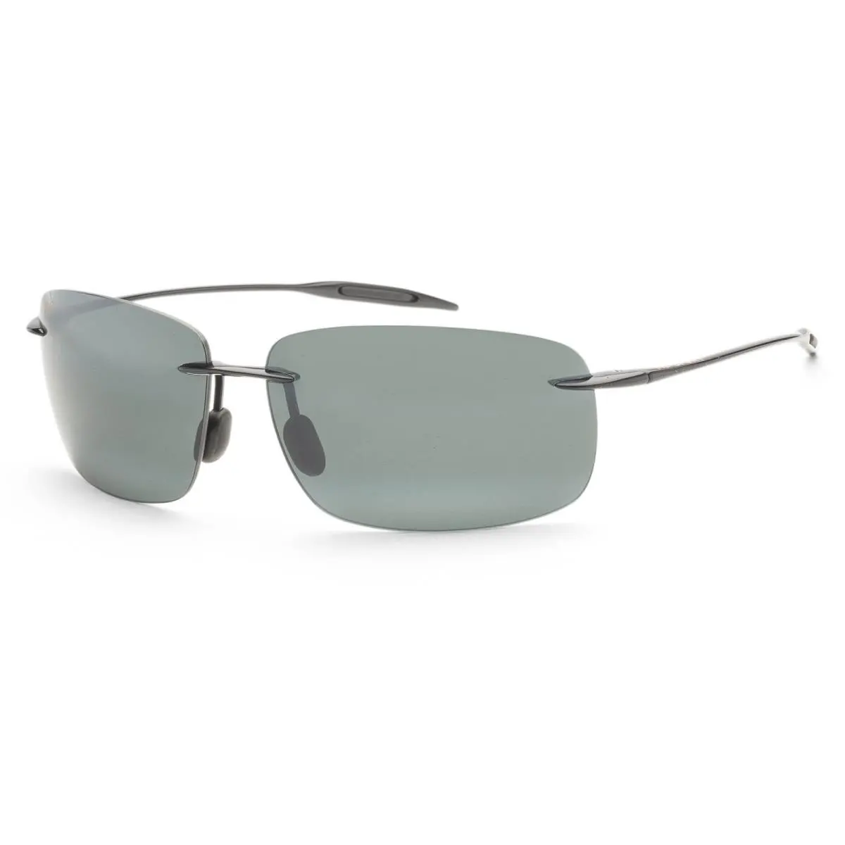 Maui Jim Men`s Breakwall 64mm Black Polarized Sunglasses MJ0422S-001