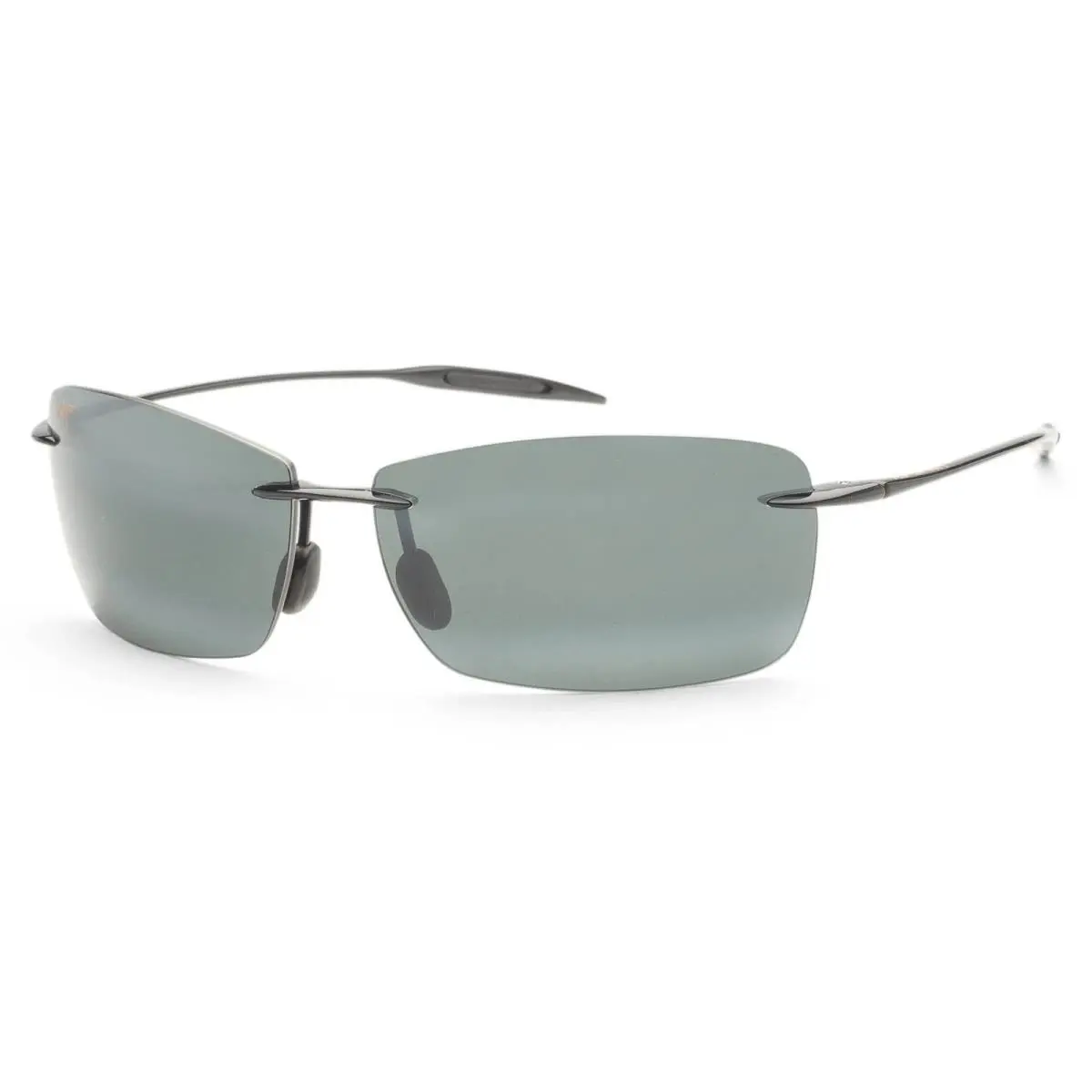 Men`s Lighthouse 63mm Black Polarized Sunglasses MJ0423S-001 by Maui Jim