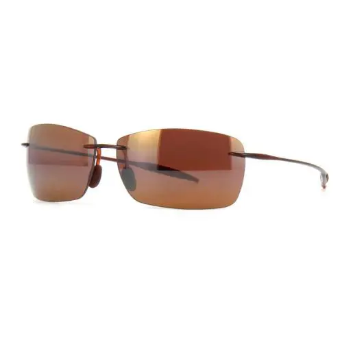 Lighthouse H423-26 63mm Brown Polarized Rimless Sunglasses by Maui Jim