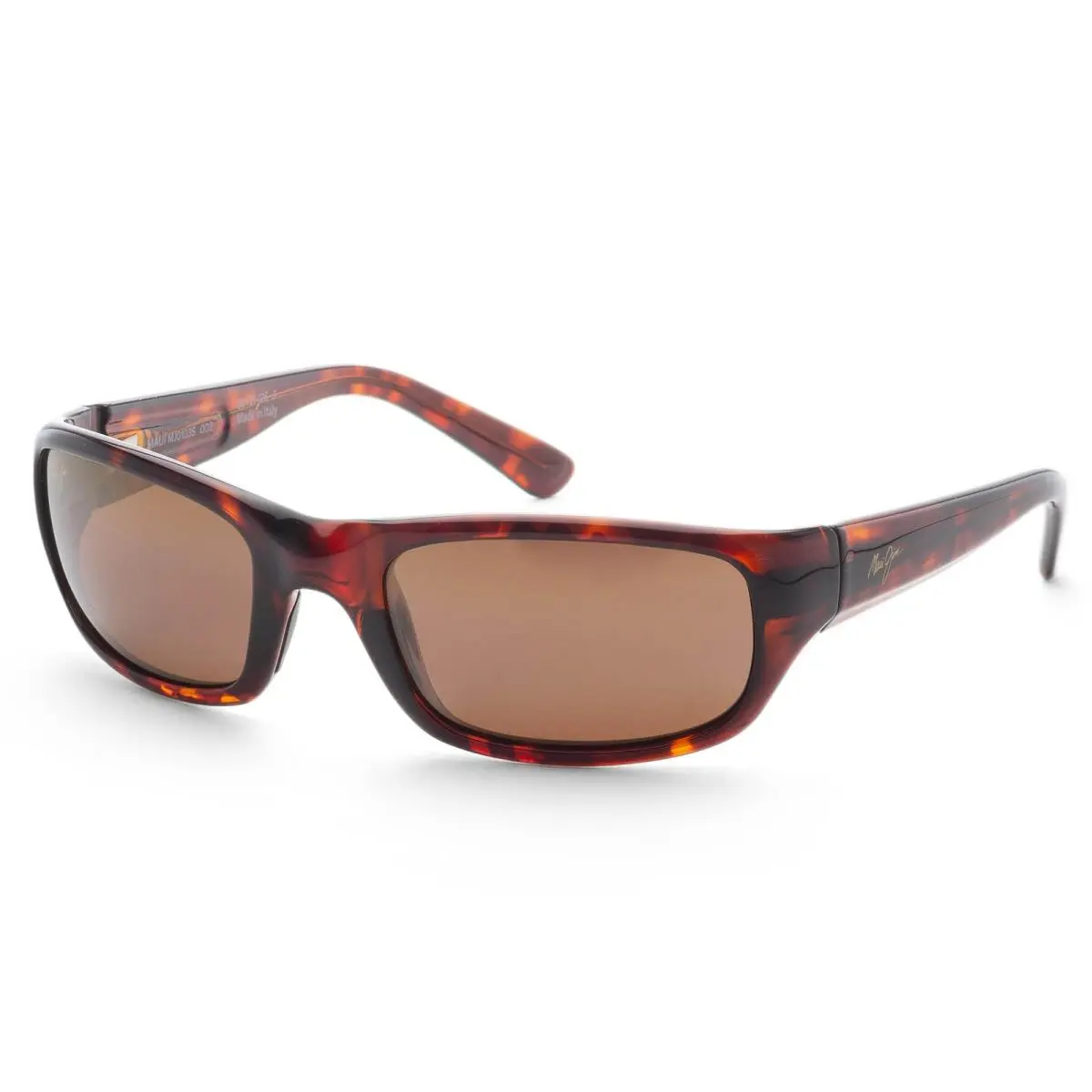 Maui Jim Unisex Stingray 55mm Havana Polarized Sunglasses H103-10 - Frame: Multicolor, Lens: Brown, Other Frame: Havana