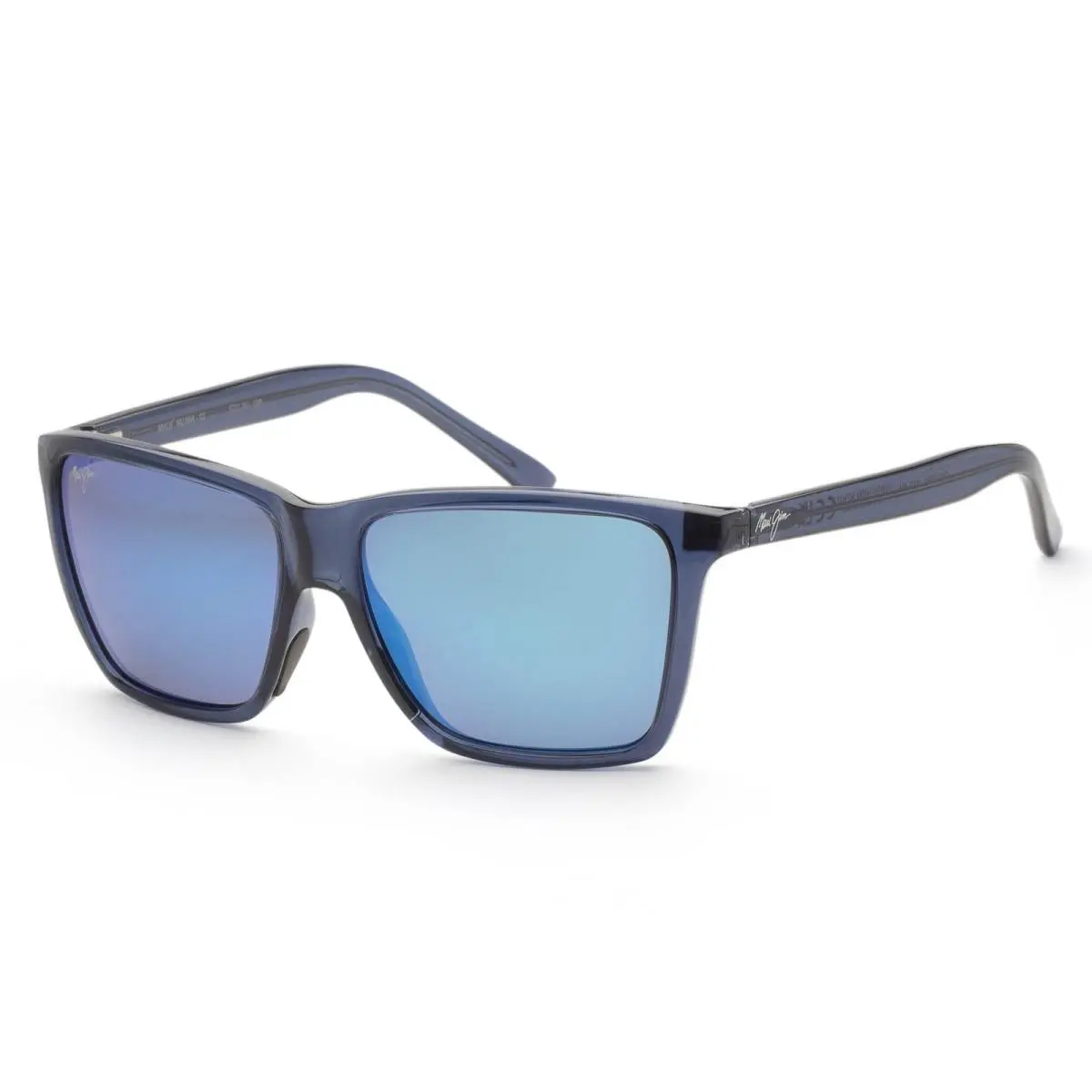 Men`s Cruzem 57mm Blue Polarized Sunglasses MJ0864S-004 by Maui Jim