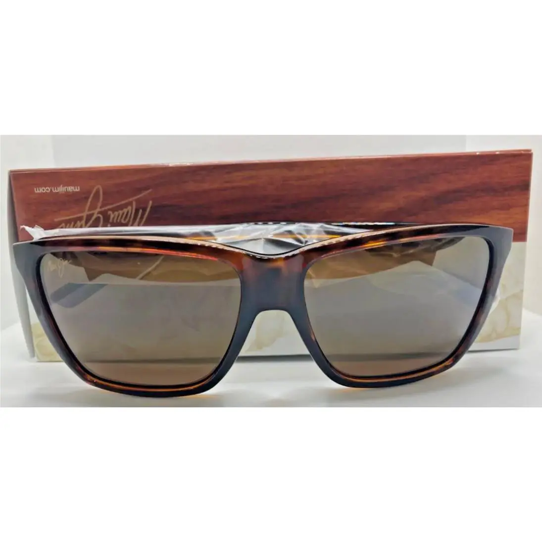 Maui Jim Brown Tortoise Cruzem H864-10 Bronze Lens Polarized Sunglasses