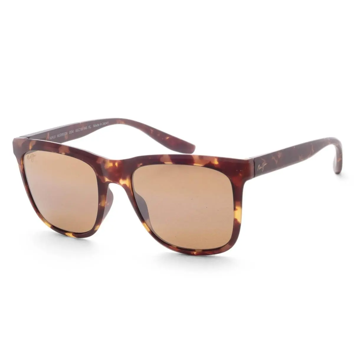 Maui Jim Unisex Pehu 55mm Tokyo Tortoise Polarized Sunglasses H602-10 - Frame: Brown, Lens: Brown, Other Frame: Tokyo Tortoise