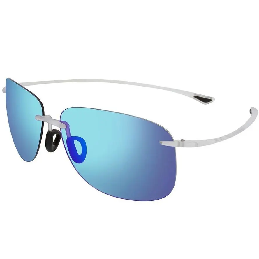 Maui Jim Hikina B445-05CM Crystal Matte Frame / Blue Hawaii Polarized Lenses