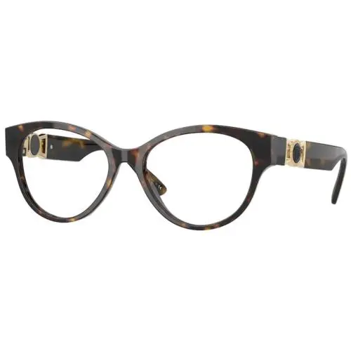 Versace Eyeglasses VE3313F 108 54mm Havana / Demo Lens