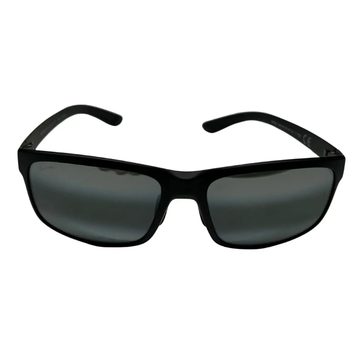 Maui Jim Pokowai Arch UV Protected Sunglasses Matte Black/neutral Grey