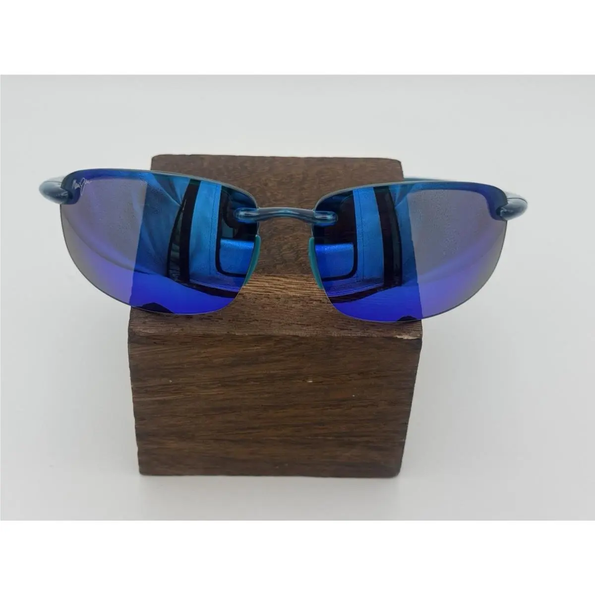 Maui Jim Hookipa B407-03 Shiny Transparent Blue / Blue Hawaii 64mm - Frame: Blue, Lens: Blue, Other Frame: Blue