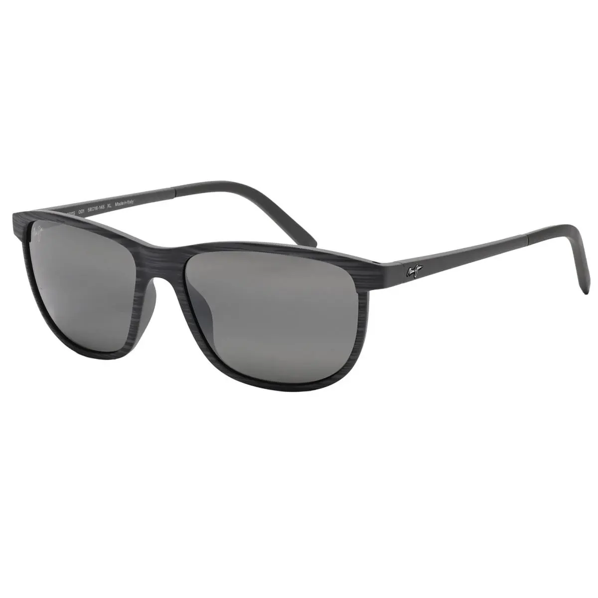 Unisex Lele Kawa 58mm Grey Stripe Neutral Grey Sunglasses – 811-11D by Maui Jim
