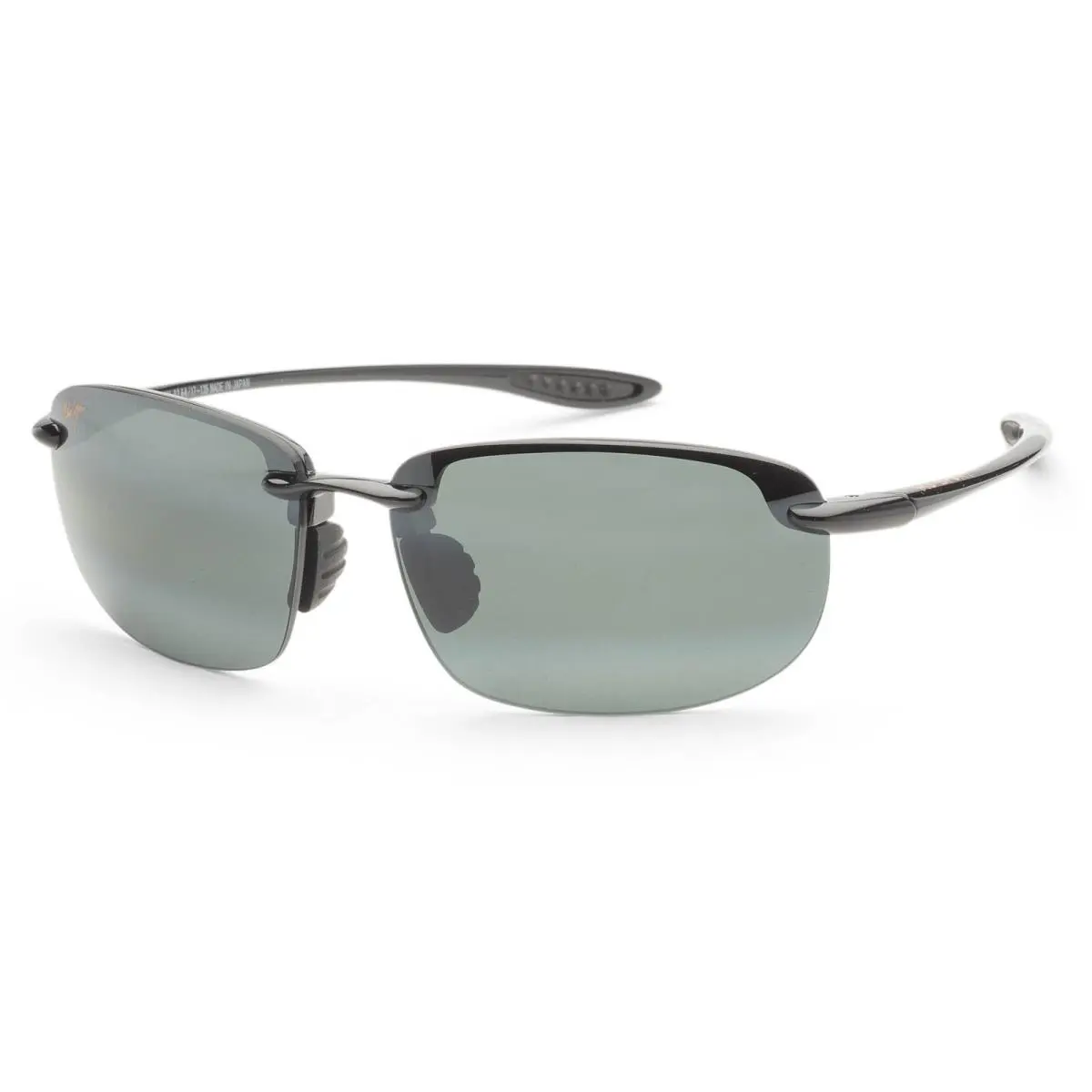 Men`s Hookipa 64mm Black Polarized Sunglasses MJ0407SA-001 by Maui Jim