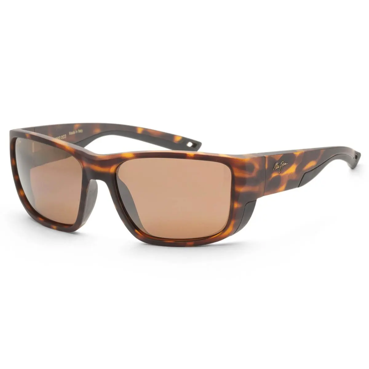 Maui Jim Men`s Amberjack 60mm Brown Polarized Sunglasses MJ0896S-003