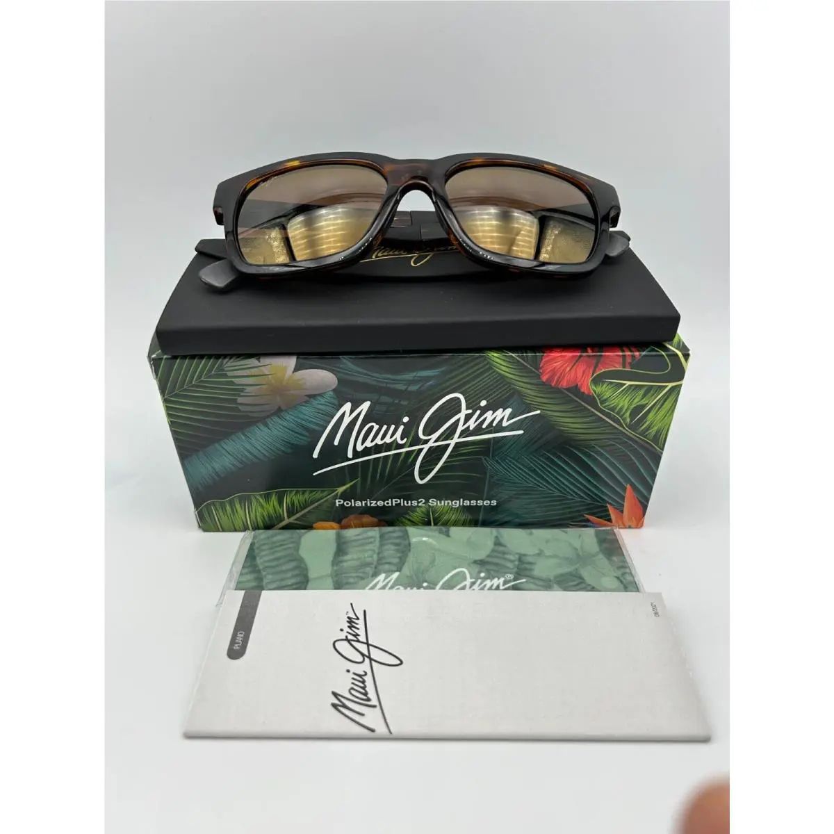 Maui Jim Polarized Sunglasses MJ540 10 Mongoose Tortoise Hcl Bronze MJ 540