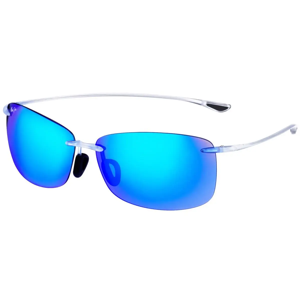 Maui Jim `akau Polarized Matte Crystal Rimless Sport Sunglasses B442-05CM Japan