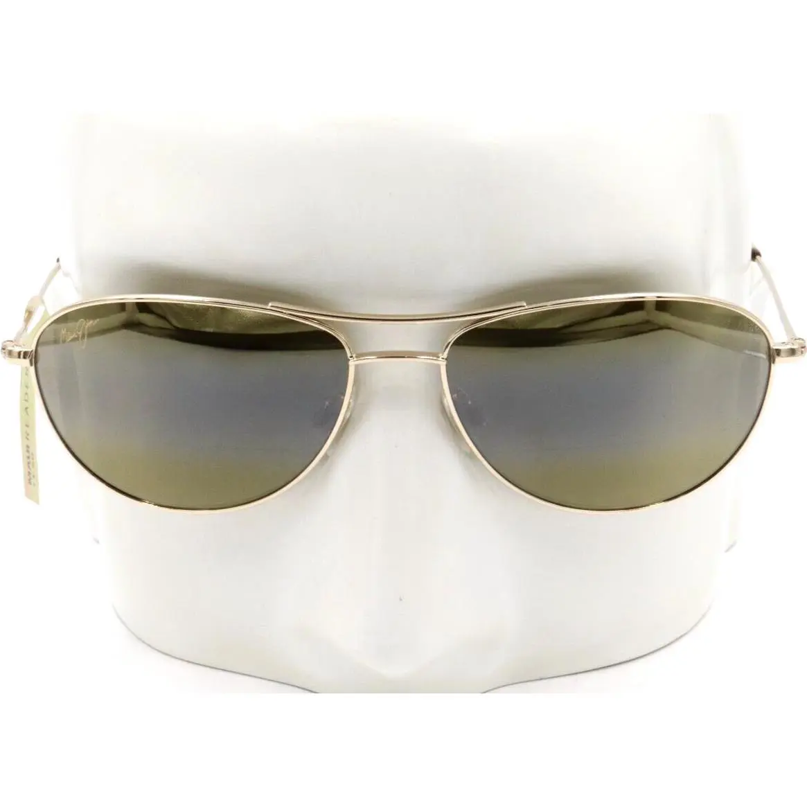 Maui Jim Baby Beach Gold Reader +1.50 Aviator Sunglasses H245-1615