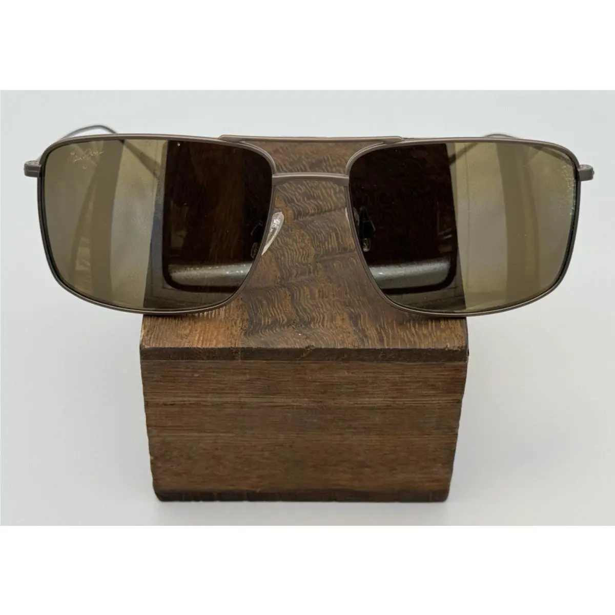 Maui Jim Aeko H886-01 - Satin Sepia Frame / Hcl Bronze Lens 55mm
