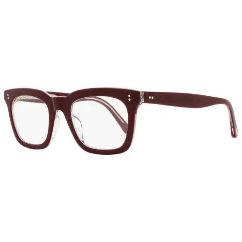 Maui Jim Rectangular Eyeglasses MJO2216 07F Burgundy/clear 49mm