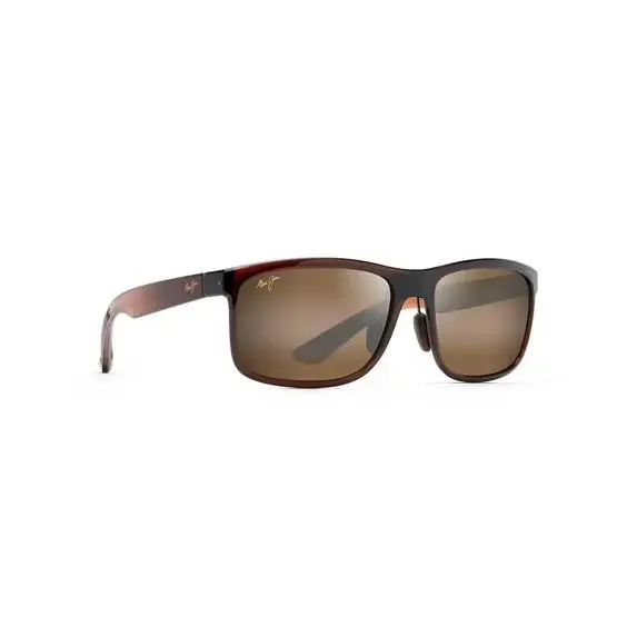 Maui Jim Huelo Translucent Rootbeer Polarized Hcl Bronze Sunglass H449-01