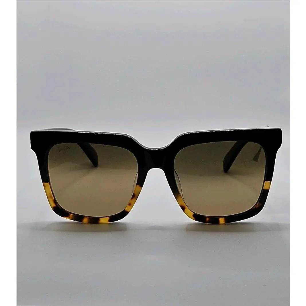 Maui Jim Sunglasses MJ 898-10 Hcl Roftops Black W/tortoise 54-20-145
