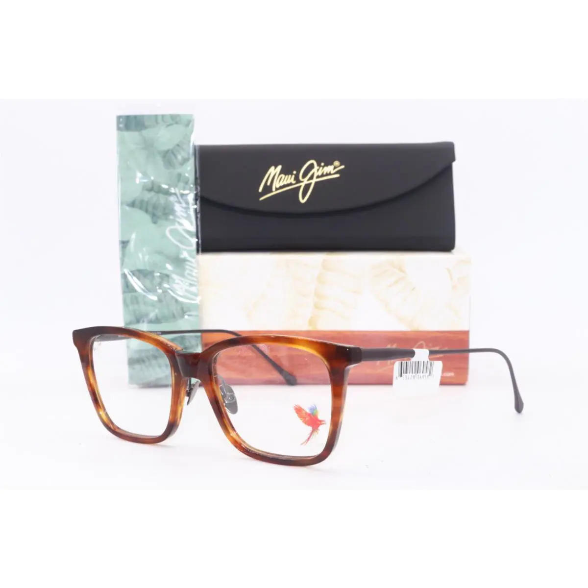 Maui Jim Mjo 2223-10 Havana Plum with Gunmetal Temples Authentc Eyeglasses 51-20