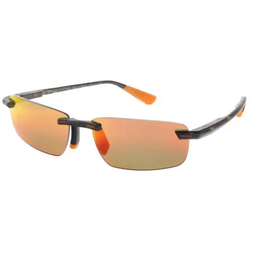 Maui Jim MJ0630S002 Polarized Sunglasses Burnt Orange Brilliance - Tortoise with Orange, Frame: Tortoise with Orange, Lens: orange