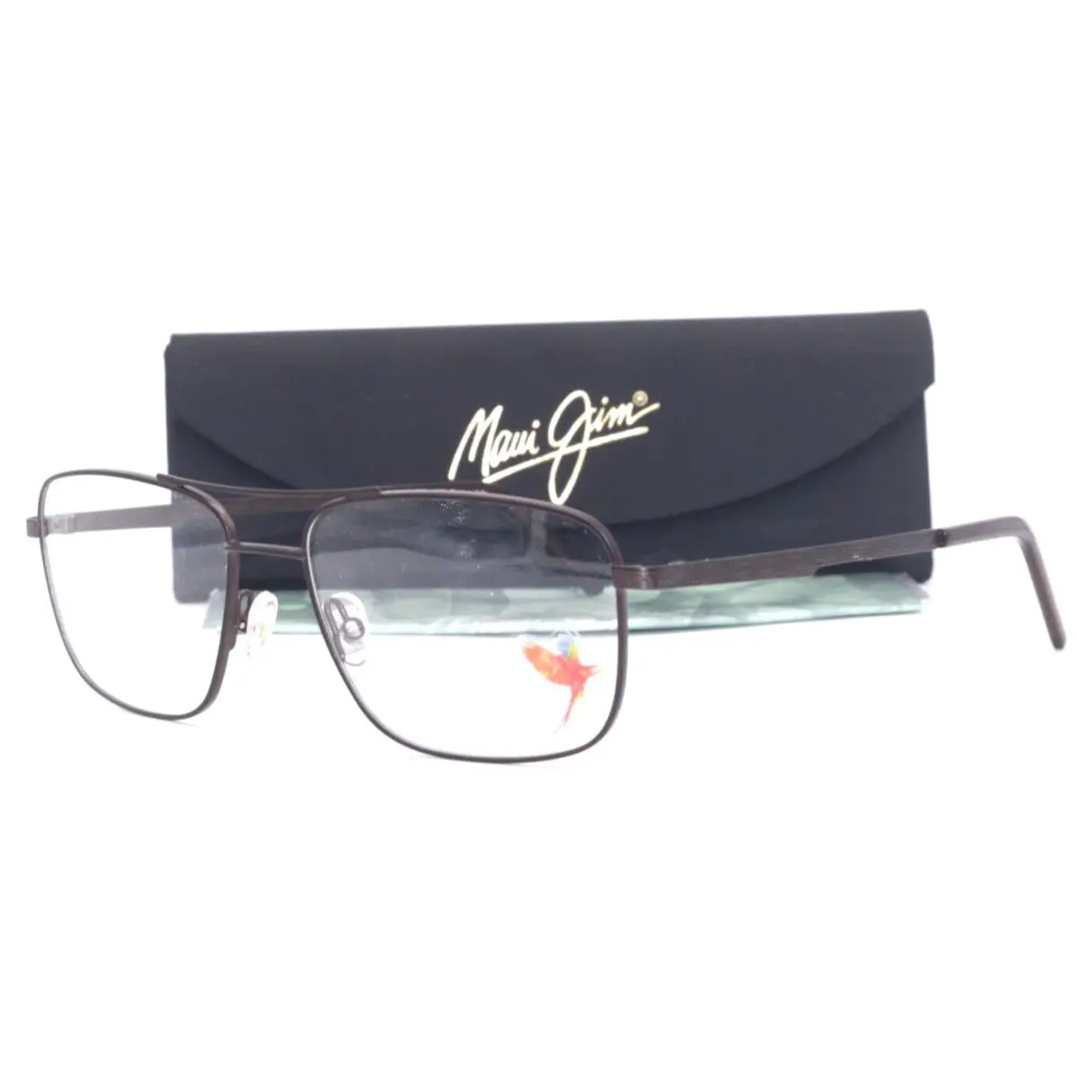 Mjo 2130-82M Matte Gunmetal Eyeglasses Frame 55-17 by Maui Jim