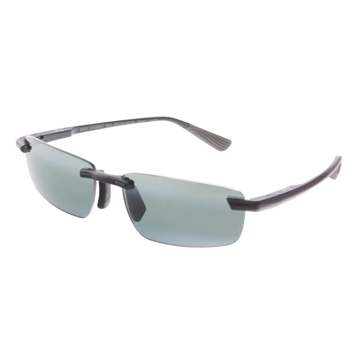 Maui Jim MJ0630S004 Polarized Sunglasses Matte Black Mimalism