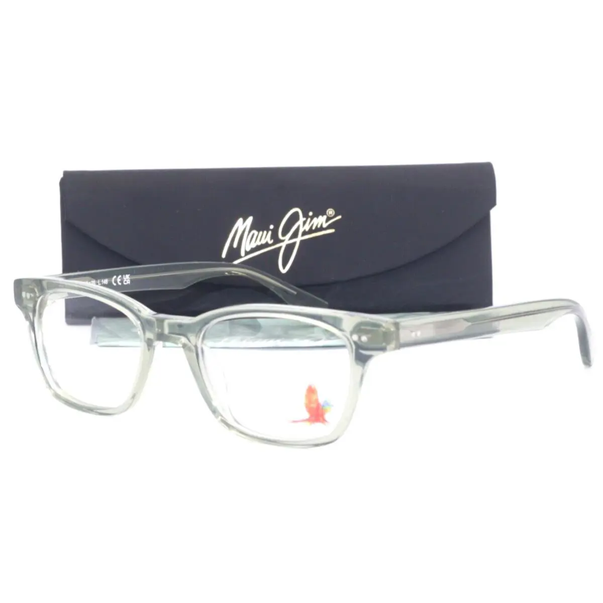 Mjo 2305-15 Crystal Light Green Eyeglasses 47-20 Small Size by Maui Jim