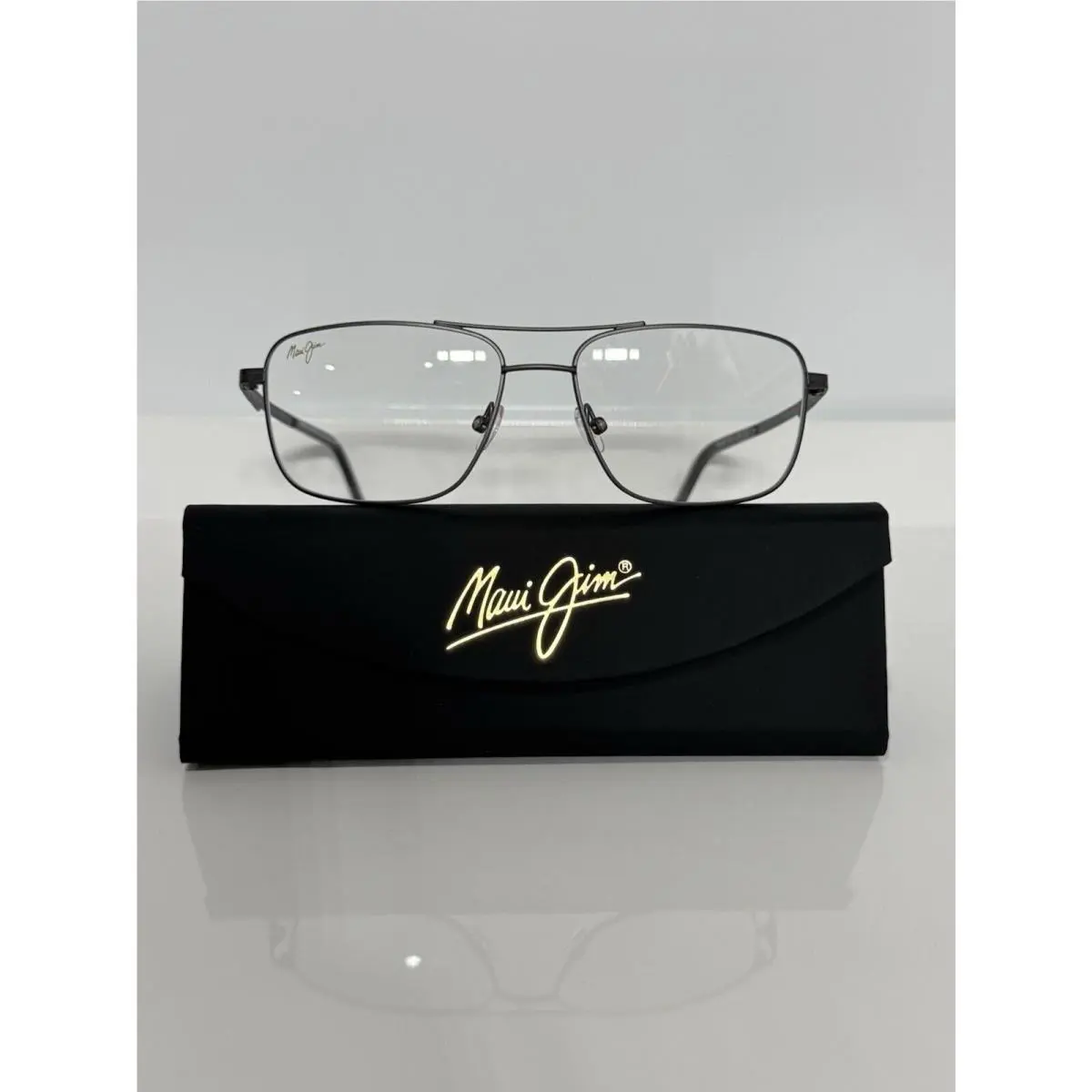 Maui Jim MJO2130-81M Satin Grey Metal Men’s Eyeglasses 55mm