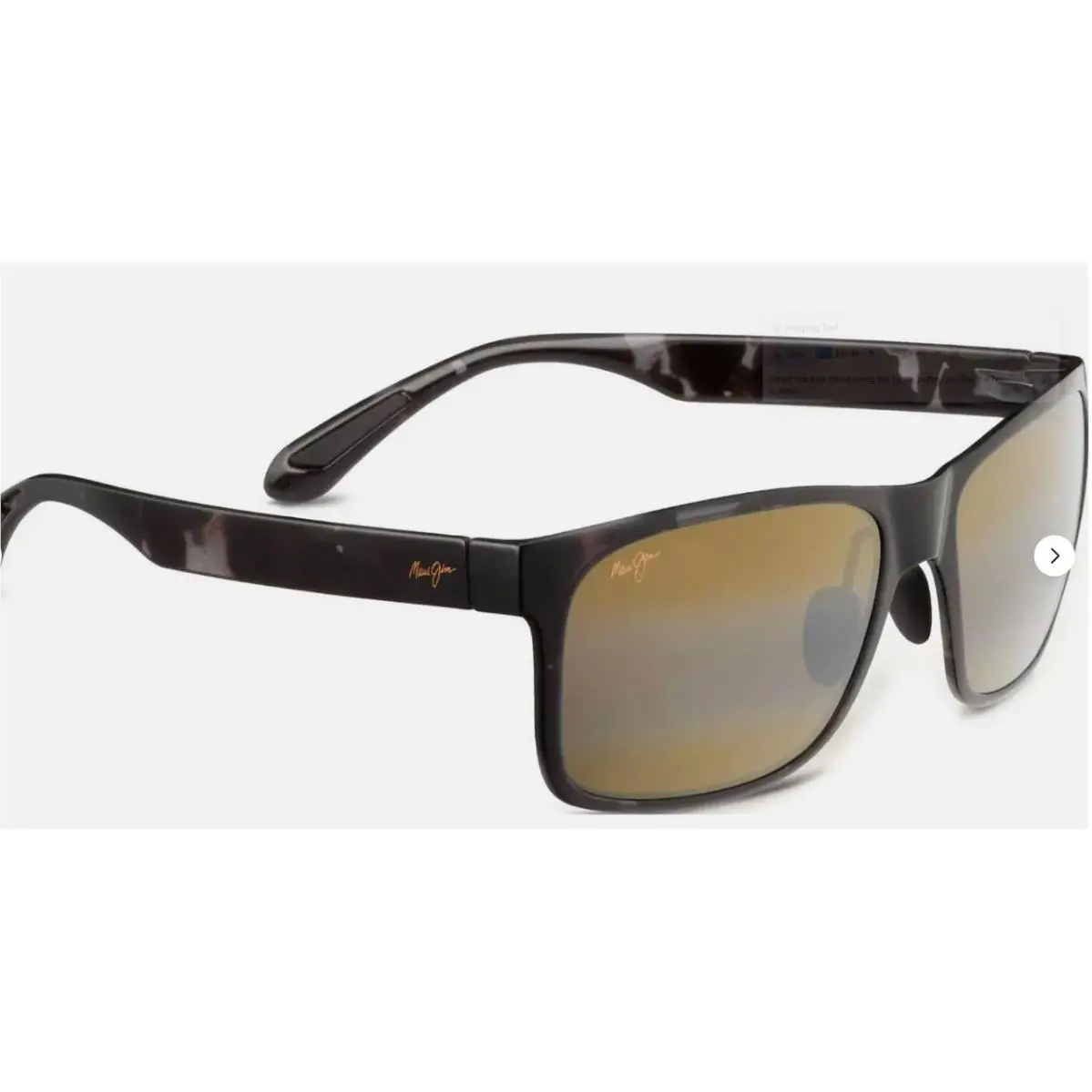 Maui Jim Red Sands Gray Tortoise H432-11T Polarized Sunglasses Brown Lens