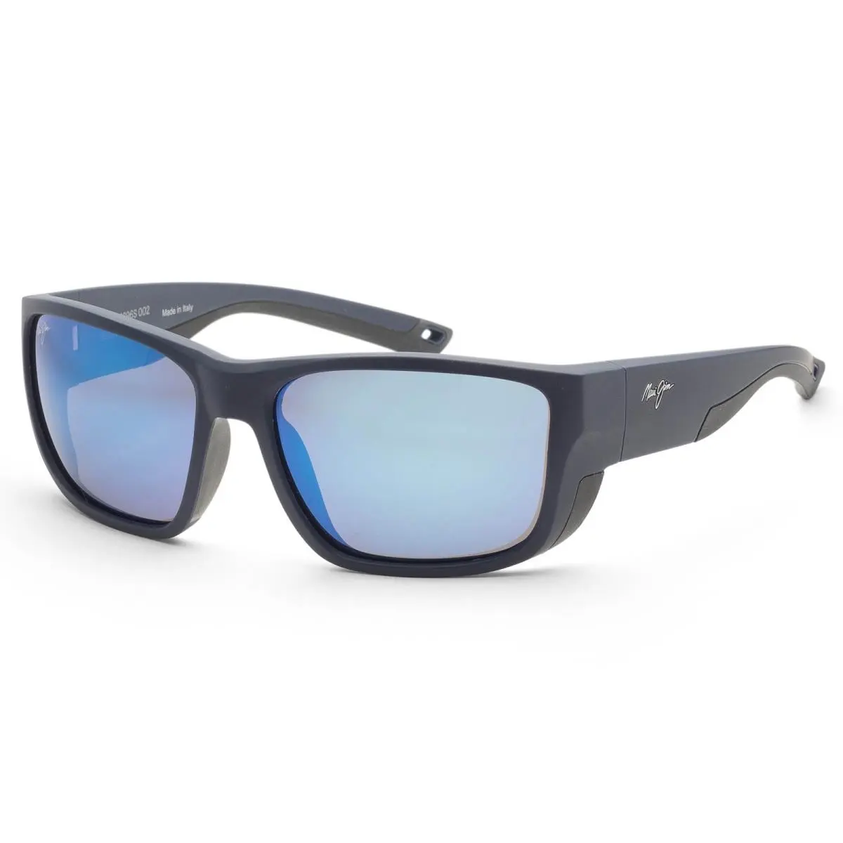 Maui Jim Men`s Amberjack 60mm Blue Polarized Sunglasses MJ0896S-002