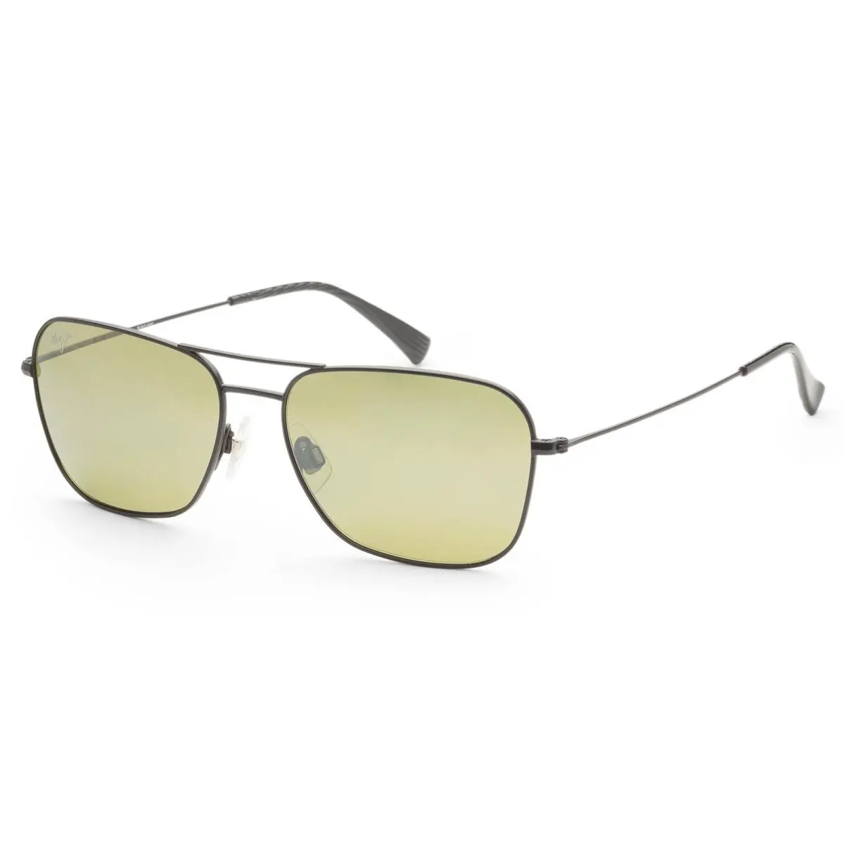Maui Jim Men`s Naauao 58 mm Black Sunglasses MJ0675S-002