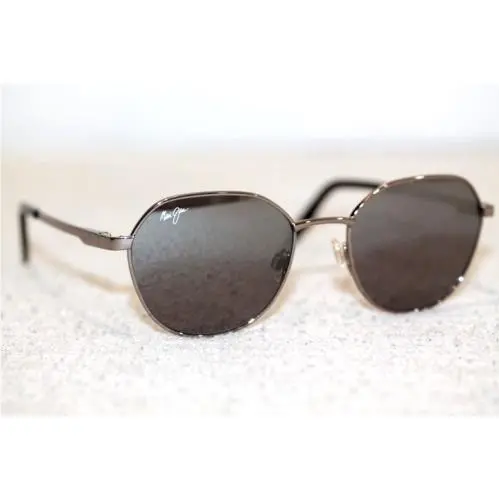 Sunglasses Hukilau DS845-11 Grey Metal / Duel Silver Mirror Polarized by Maui Jim