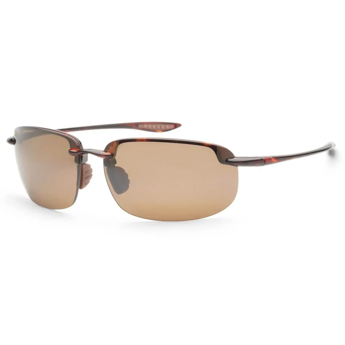 Maui Jim Men`s Hookipa Xlarge 68mm Brown Polarized Sunglasses MJ0456S-004