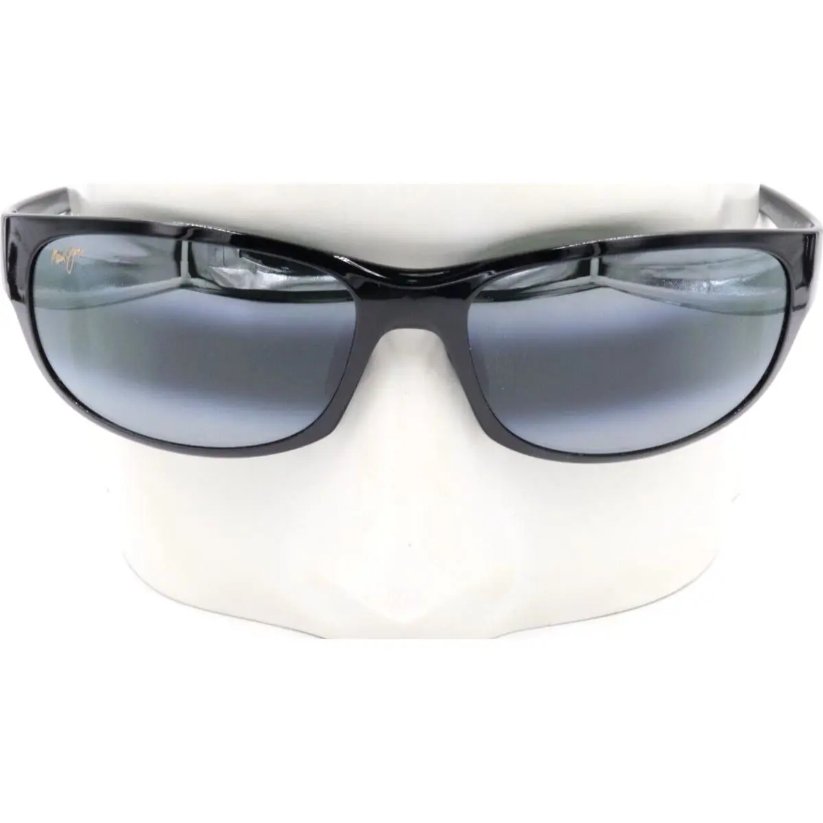 Maui Jim Twin Falls Black Fade Neutral Gray Sunglasses 63mm 417-02J