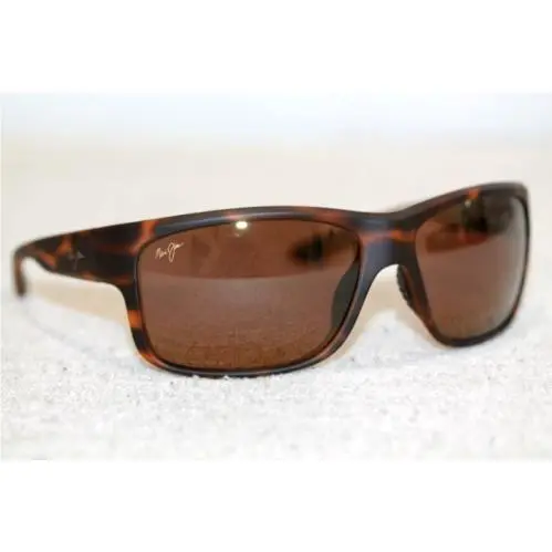 Maui Jim Sunglasses Southern Cross H815-10MR Matte Tortoise / Bronze Polarized - Frame: Brown, Lens: Brown, Other Frame: Dark Tortoise