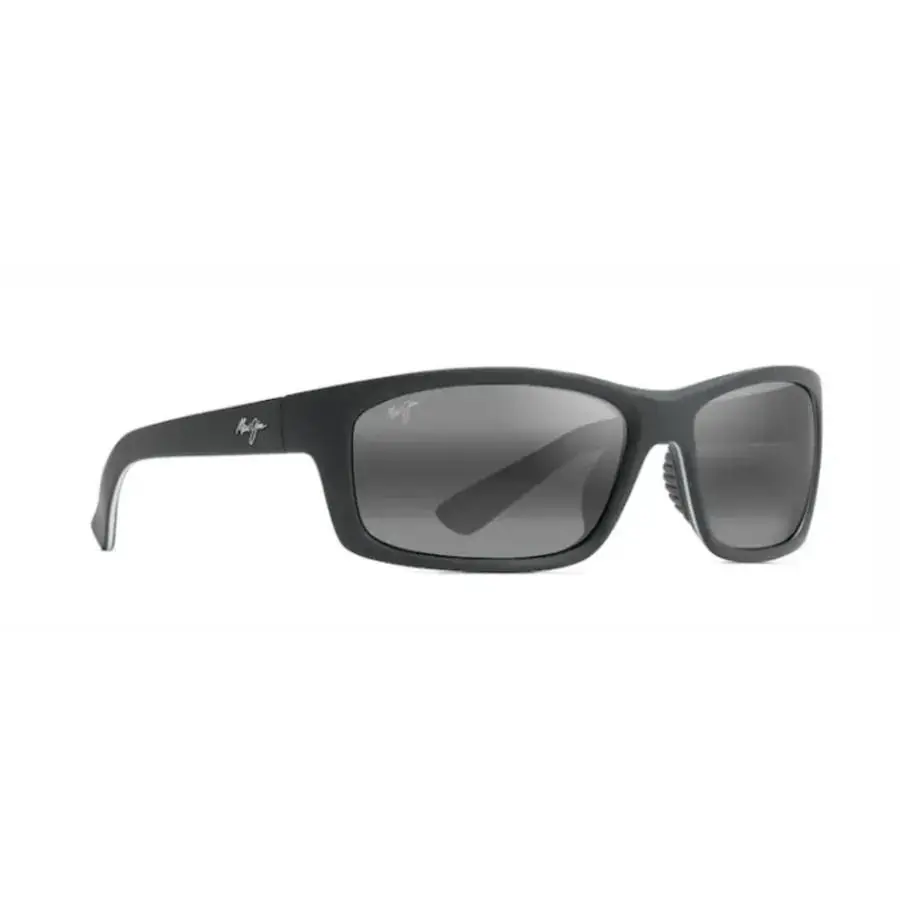 Kanaio Coast Black Blue Nylon Unisex Sunglasses 766-02MD by Maui Jim
