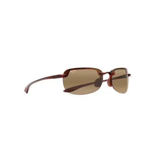 Maui Jim Unisex Sandy Beach 56mm Tortoise Polarized Sunglasses H408-10 - Frame: Tortoise, Lens: Brown, Other Frame: Tortoise
