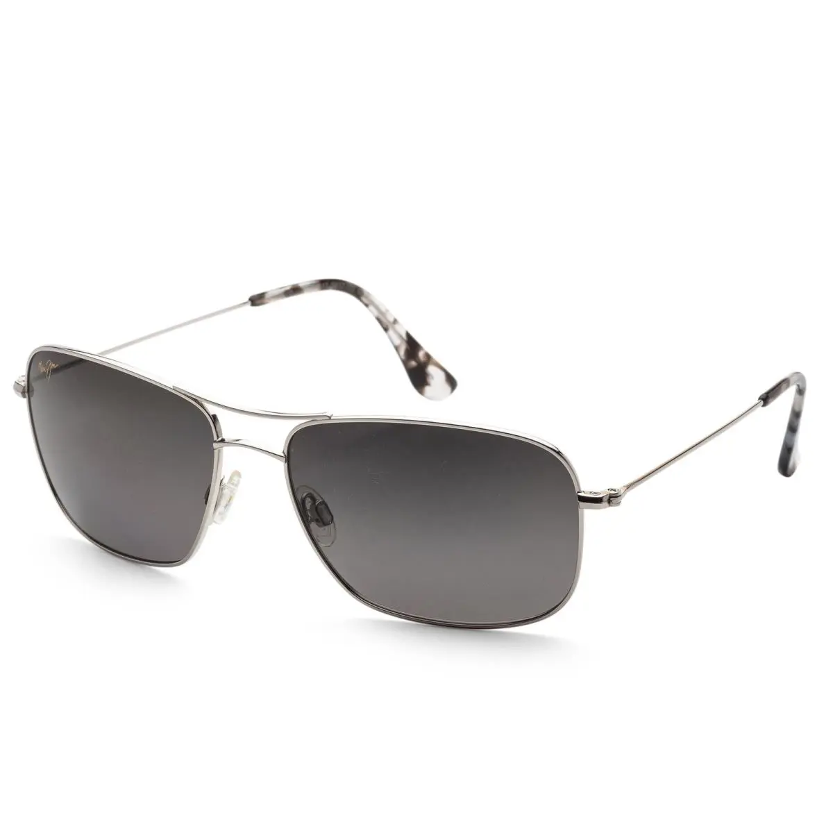 Men`s Wiki Wiki 59mm Silver Polarized Sunglasses GS246-17 by Maui Jim