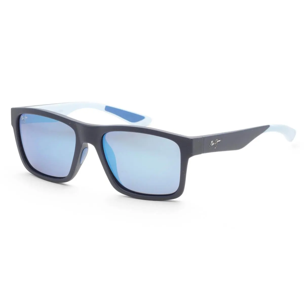 Maui Jim Men`s The Flats 57mm Blue Polarized Sunglasses MJ0897S-002 - Frame: Blue, Lens: Blue, Other Frame: Blue