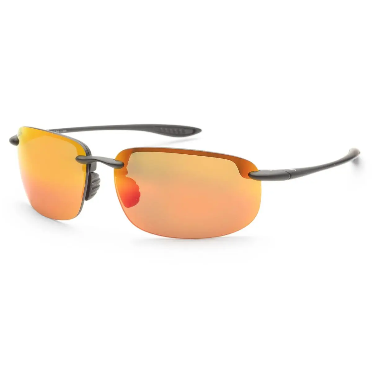 Men`s Hookipa Xlarge 68mm Black Polarized Sunglasses MJ0456S-005 by Maui Jim