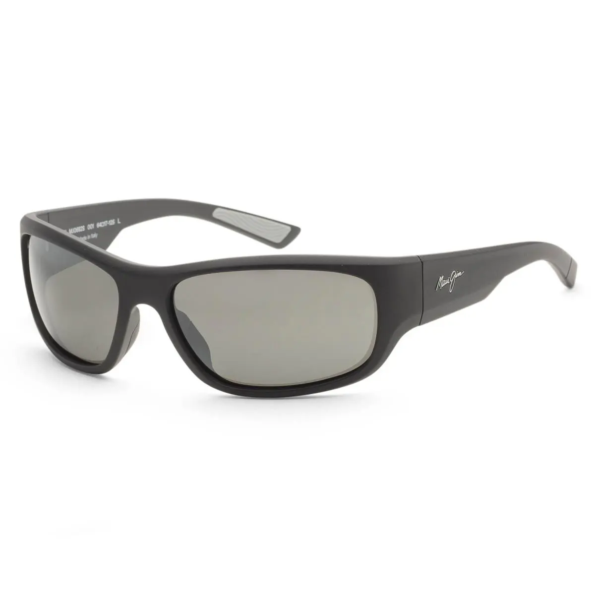 Maui Jim Men`s Maukele 64mm Black Polarized Sunglasses MJ0682S-001