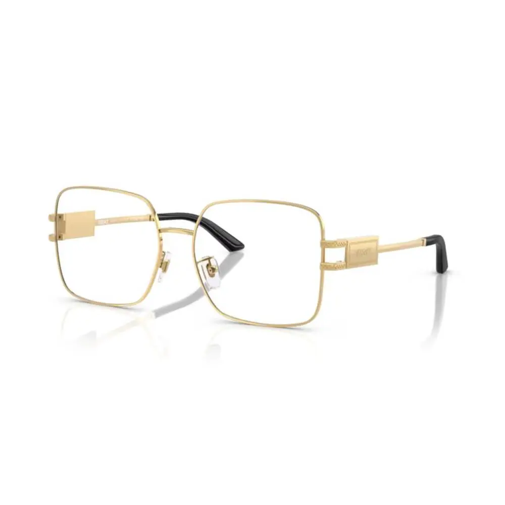 Versace Eyeglasses VE1303D 1002 56mm Gold / Demo Lens