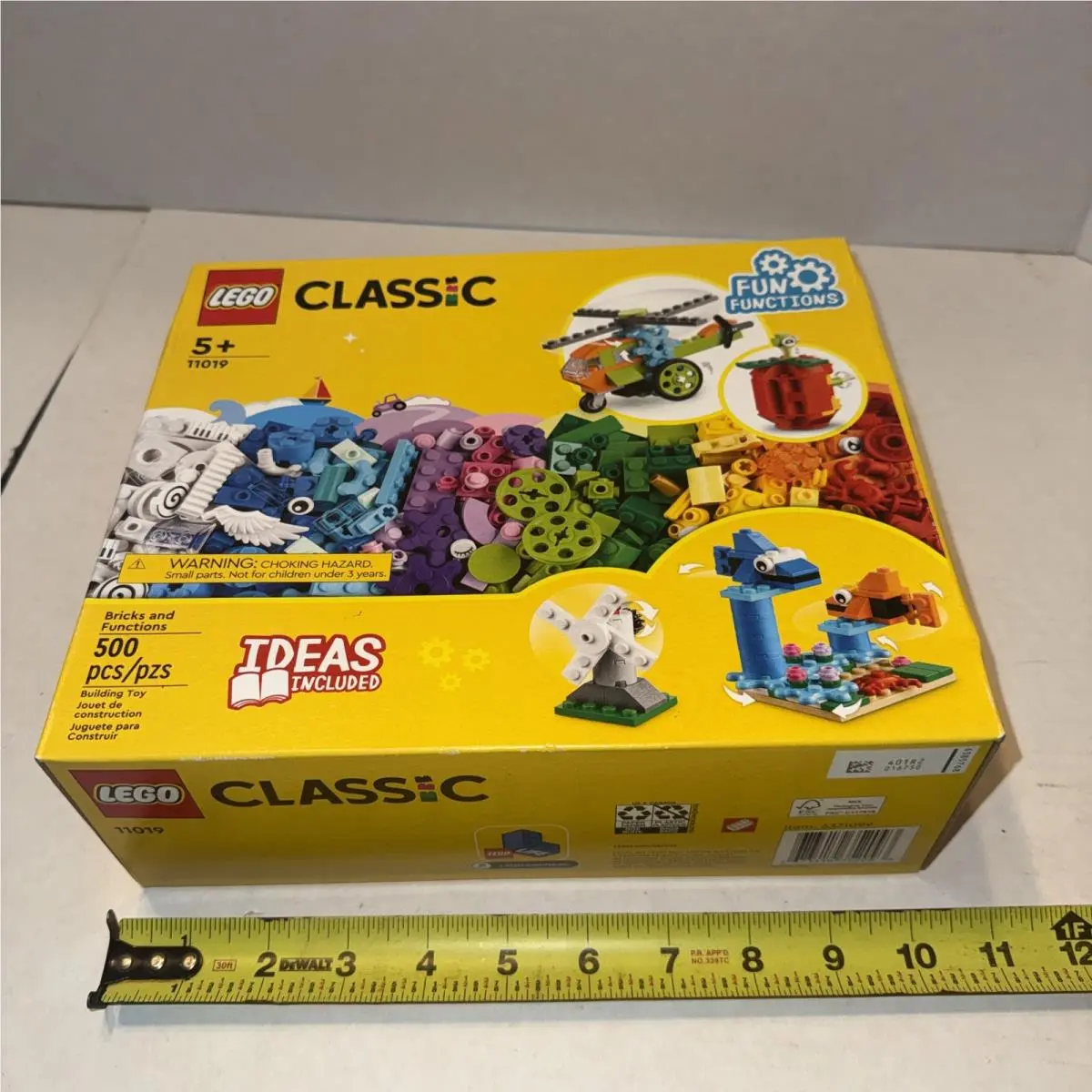 Lego Classic Bricks and Functions 11019 500 Piece Legos Toys
