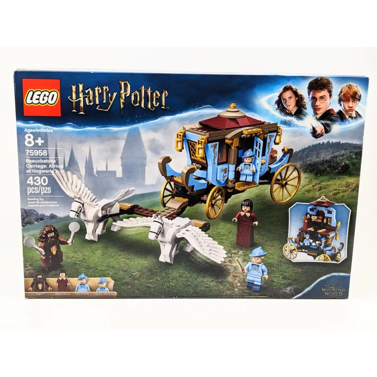Lego Harry Potter Beauxbatons Arrival at Hogwarts Ages 8+ 430 Pcs