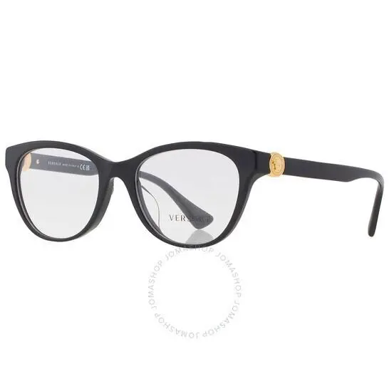 Versace VE3330F GB1 Eyeglasses Black Frame Demo Lens 55mm